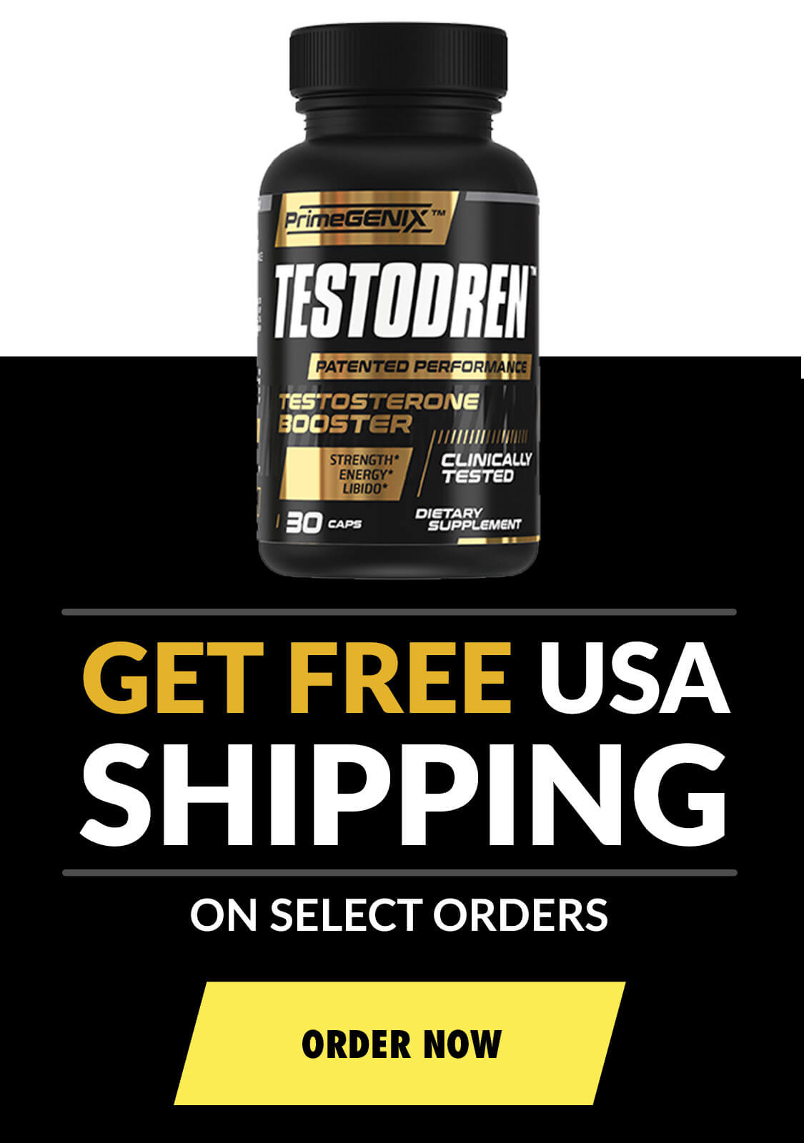 Get Free USA Shipping on Testodren