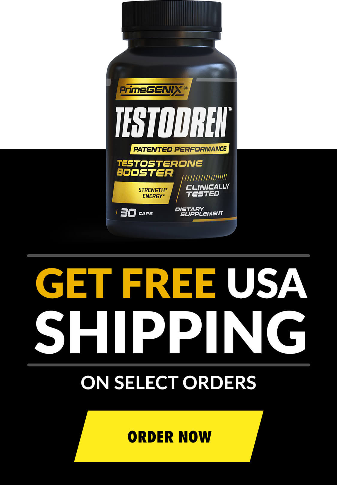 Get Free USA Shipping on Testodren